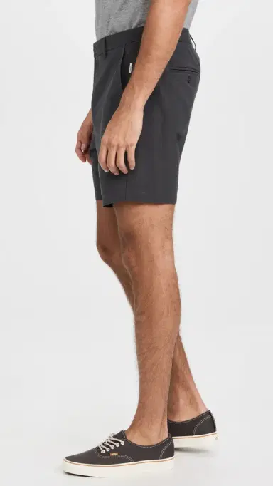 Onia 4-Way Stretch Versatility Shorts 7 Charcoal 36 | Thumbnail 4