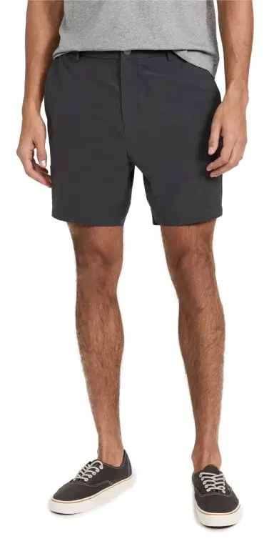 Onia 4-Way Stretch Versatility Shorts 7 Charcoal 36 | Thumbnail 1