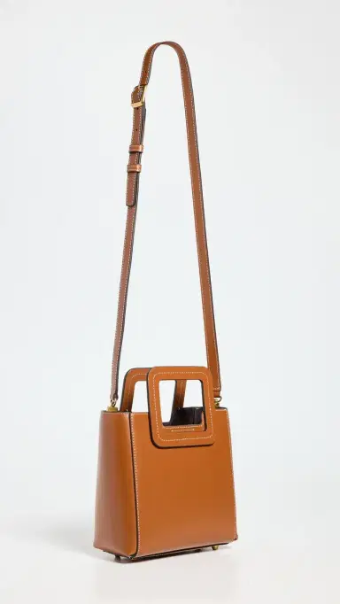 Staud Mini Shirley Leather Bag | Thumbnail 4 Staud Mini Shirley Leather Bag | Thumbnail 4
