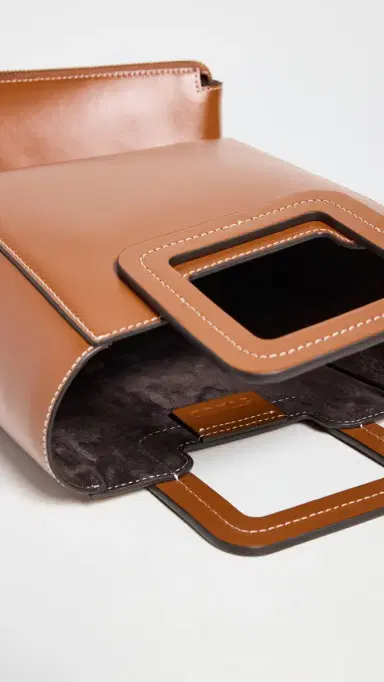 Staud Mini Shirley Leather Bag | Thumbnail 6 Staud Mini Shirley Leather Bag | Thumbnail 6