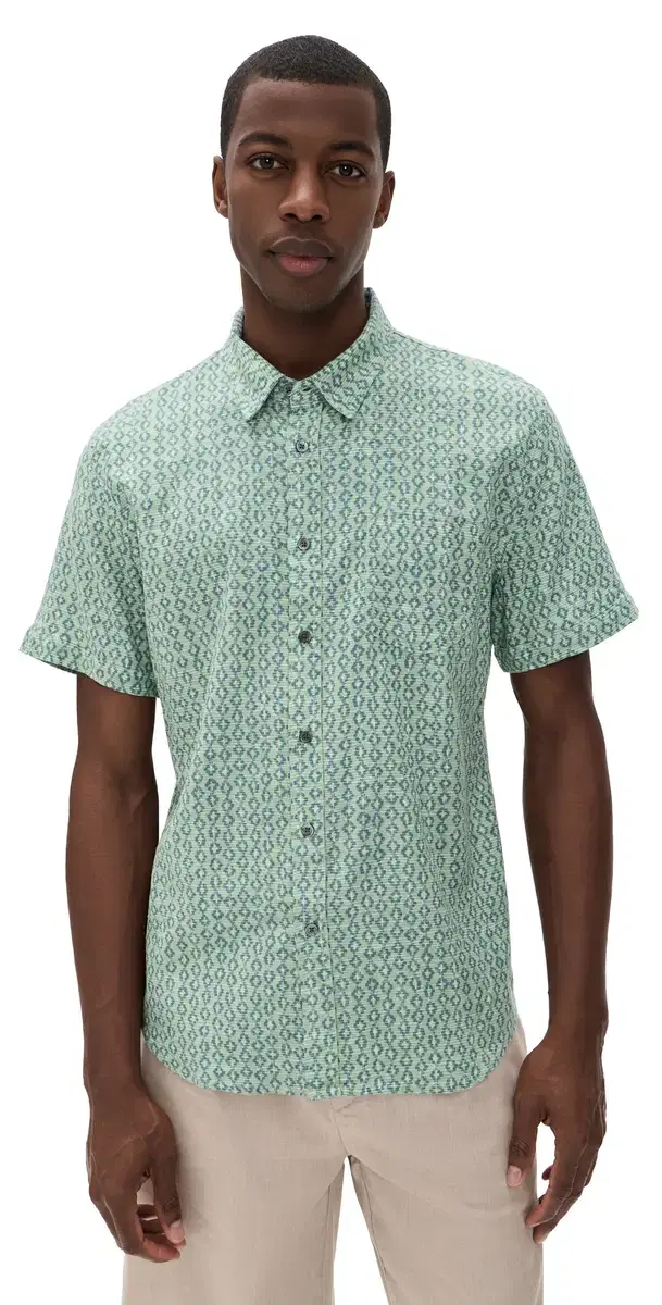 RAILS Carson hirt Wavy Batik Aqua