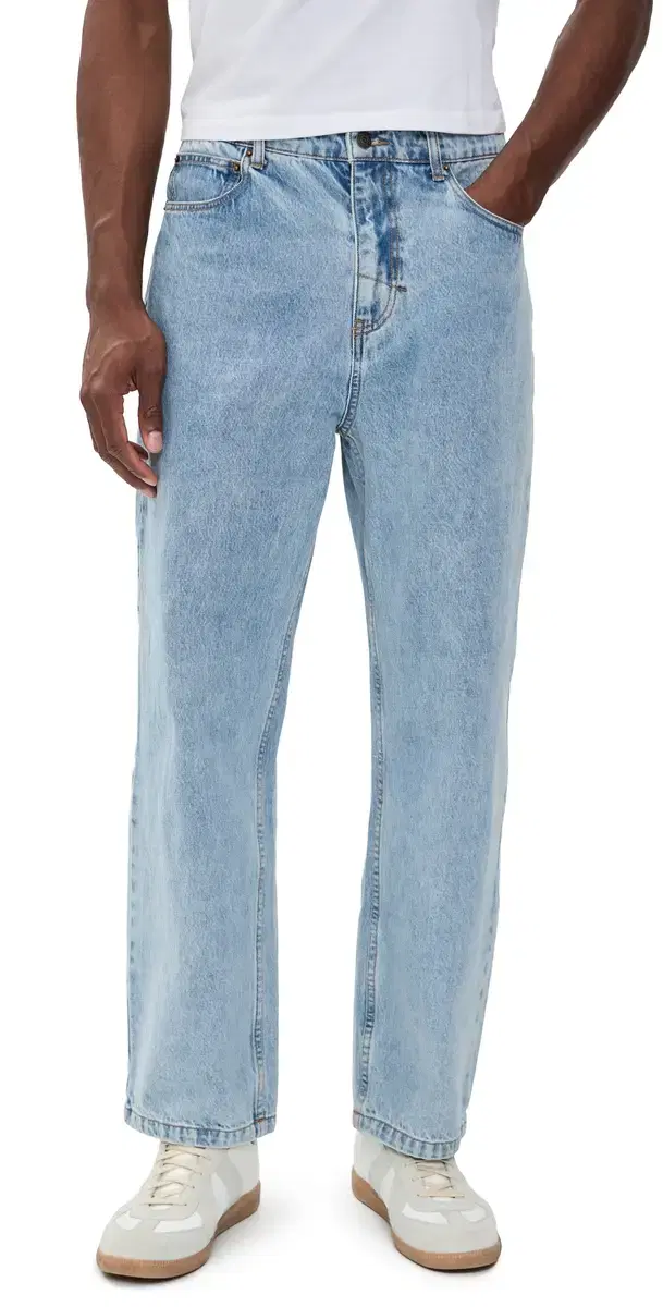 Rhythm Essential Jeans Worn Indigo