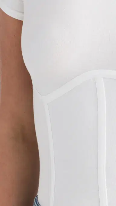 Fleur du Mal Cotton T-Shirt Thong Bodysuit | Thumbnail 6