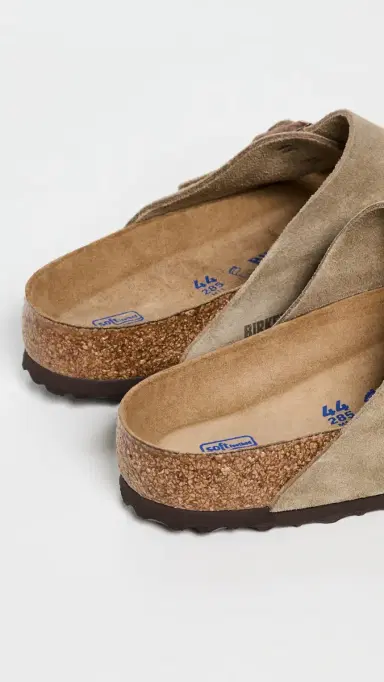 Birkenstock Soft Arizona Suede Sandals Taupe 45 | Thumbnail 3 Birkenstock Soft Arizona Suede Sandals Taupe 45 | Thumbnail 3