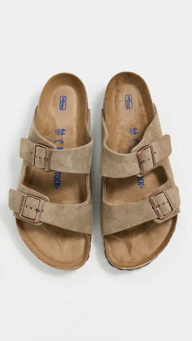 Birkenstock Soft Arizona Suede Sandals Taupe 45 | Thumbnail 4 Birkenstock Soft Arizona Suede Sandals Taupe 45 | Thumbnail 4