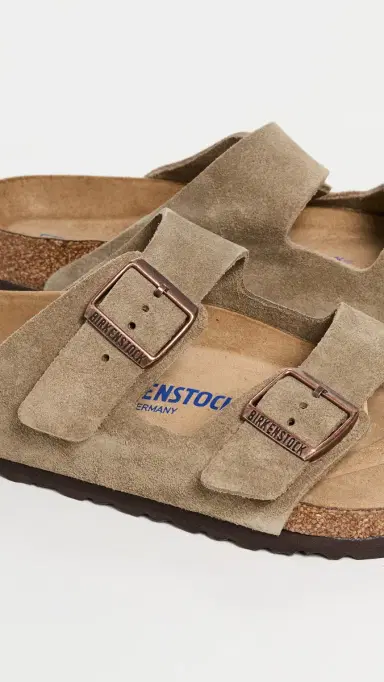 Birkenstock Soft Arizona Suede Sandals Taupe 45 | Thumbnail 5 Birkenstock Soft Arizona Suede Sandals Taupe 45 | Thumbnail 5