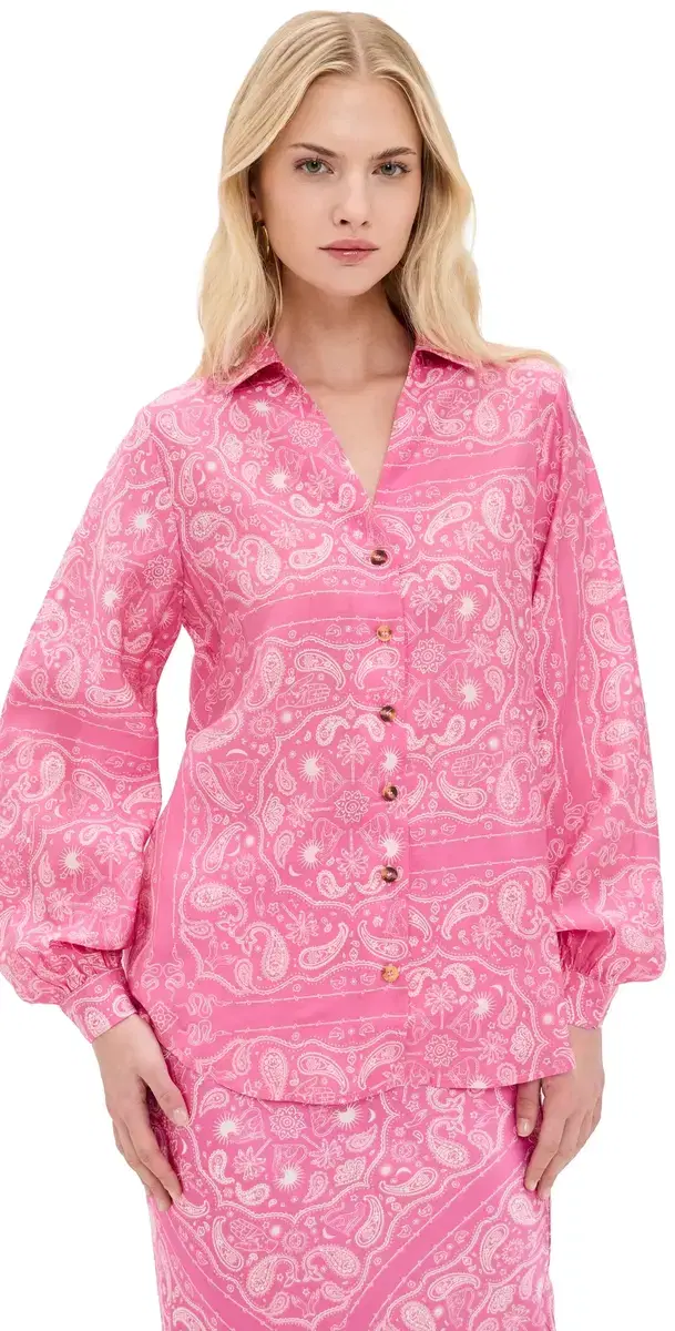 Never Fully Dressed Pink Bandana Miley Shirt Pink