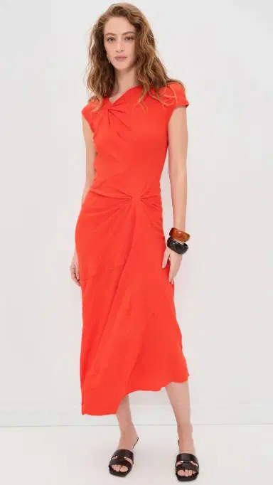 A.L.C. A. L.C. Willa Dress Persimmon 4 | Thumbnail 2 A.L.C. A. L.C. Willa Dress Persimmon 4 | Thumbnail 2