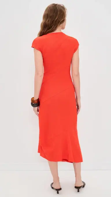 A.L.C. A. L.C. Willa Dress Persimmon 4 | Thumbnail 3 A.L.C. A. L.C. Willa Dress Persimmon 4 | Thumbnail 3