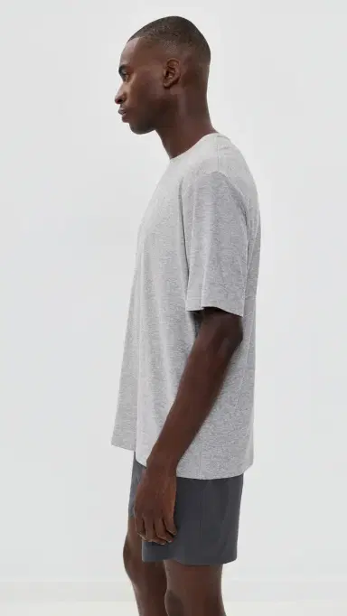 Beyond Yoga Featherweight Always Beyond Crew Tee 2.0 Silver Mist L | Thumbnail 4 Beyond Yoga Featherweight Always Beyond Crew Tee 2.0 Silver Mist L | Thumbnail 4