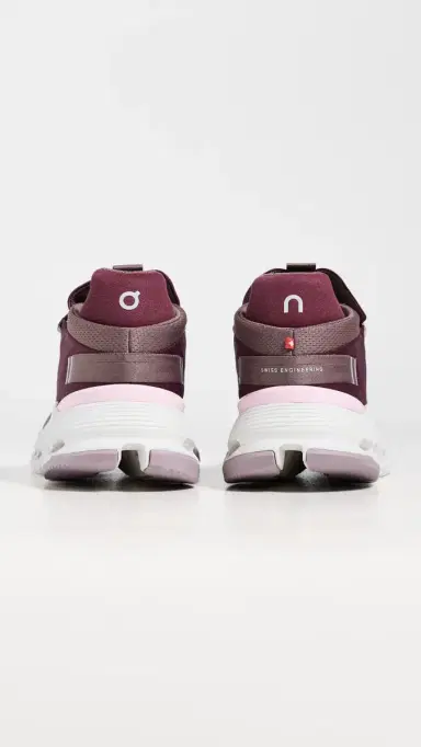 On Cloudnova 2 Sneakers Maroon/Peony | Thumbnail 5