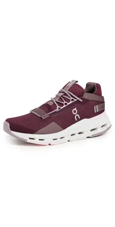 On Cloudnova 2 Sneakers Maroon/Peony | Thumbnail 1
