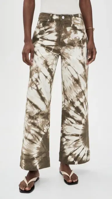 Cinq à Sept Tie Dye Denim Betsy Pants | Thumbnail 2 Cinq à Sept Tie Dye Denim Betsy Pants | Thumbnail 2