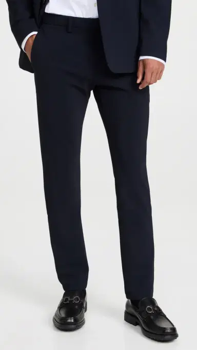 Theory Zaine Precision Ponte Pants Baltic 32 | Thumbnail 2