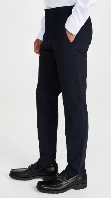 Theory Zaine Precision Ponte Pants Baltic 32 | Thumbnail 4