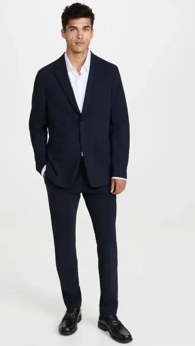 Theory Zaine Precision Ponte Pants Baltic 32 | Thumbnail 5
