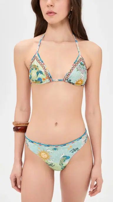 Agua Bendita Ilu Reversible Solstice Bikini Bottoms Multicolor L | Thumbnail 5
