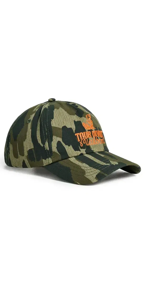 Tour Divot Camo Snapback Cap Bark Camo One Size