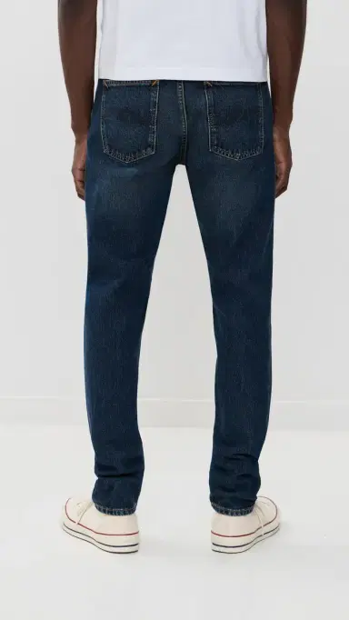 Nudie Jeans Steady Eddie II Tapered Jeans Blue Soil | Thumbnail 3 Nudie Jeans Steady Eddie II Tapered Jeans Blue Soil | Thumbnail 3
