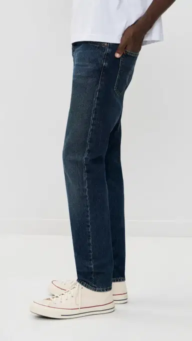 Nudie Jeans Steady Eddie II Tapered Jeans Blue Soil | Thumbnail 4 Nudie Jeans Steady Eddie II Tapered Jeans Blue Soil | Thumbnail 4
