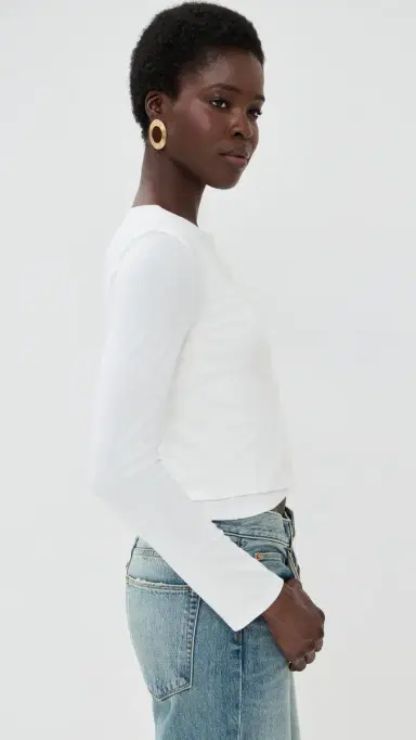 LE BOP Eloise Cropped Cardigan Ivory L | Thumbnail 4