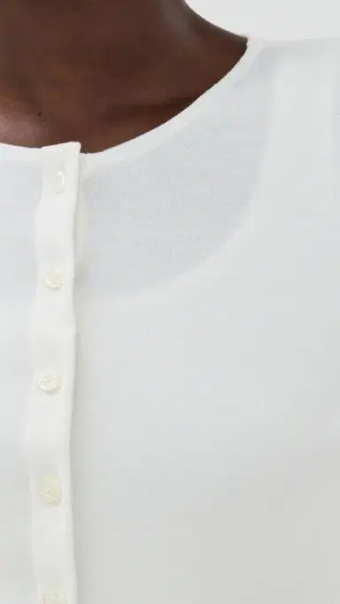 LE BOP Eloise Cropped Cardigan Ivory L | Thumbnail 6