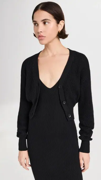Sablyn Echo Cardigan Black | Thumbnail 2