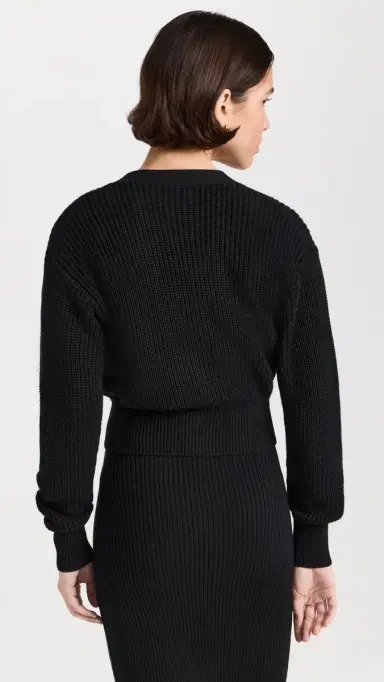 Sablyn Echo Cardigan Black | Thumbnail 3
