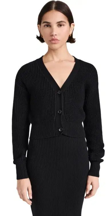 Sablyn Echo Cardigan Black | Thumbnail 1