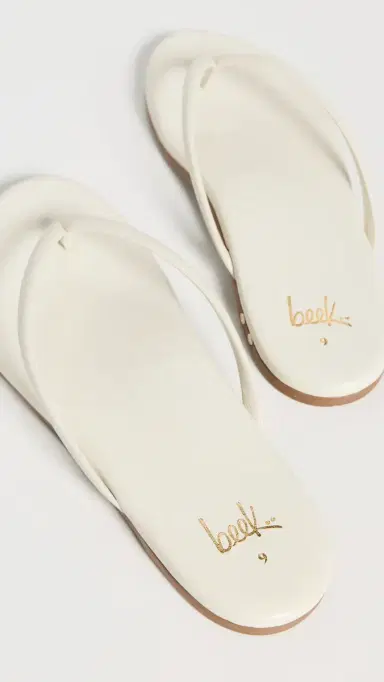 beek Sunbeam Flip Flops Vanilla | Thumbnail 4