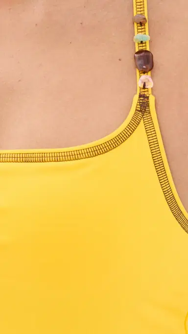 Staud Laird Tankini Top Sunshine S | Thumbnail 6