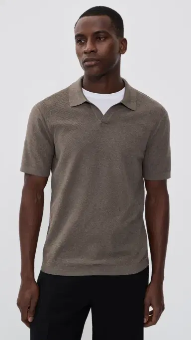 Theory Brenan Polo Morel Melange | Thumbnail 2