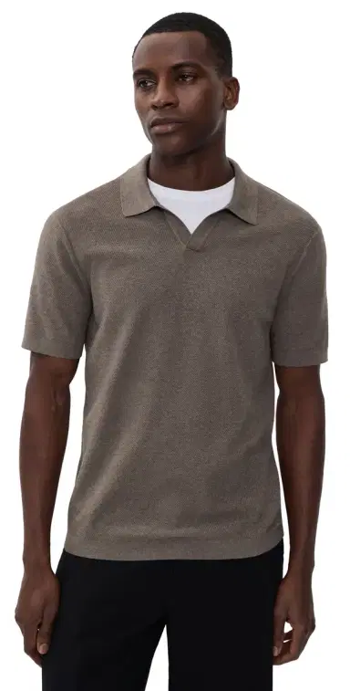 Theory Brenan Polo Morel Melange | Thumbnail 1