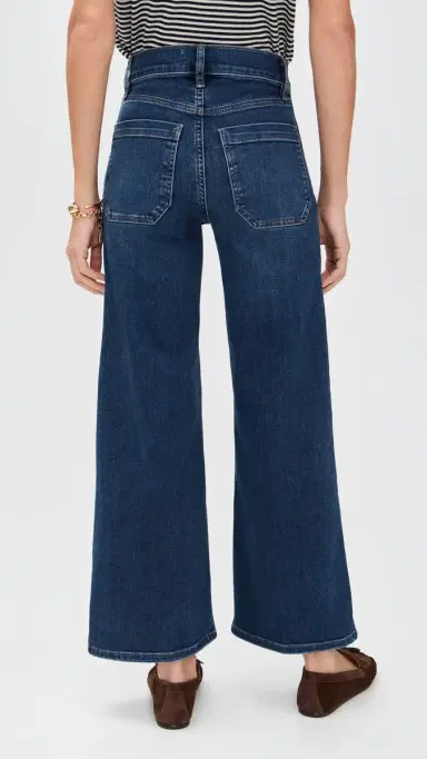 Frame Petite Le Pixie Slim Palazzo Modernist Pocket Jeans Savior | Thumbnail 3 Frame Petite Le Pixie Slim Palazzo Modernist Pocket Jeans Savior | Thumbnail 3