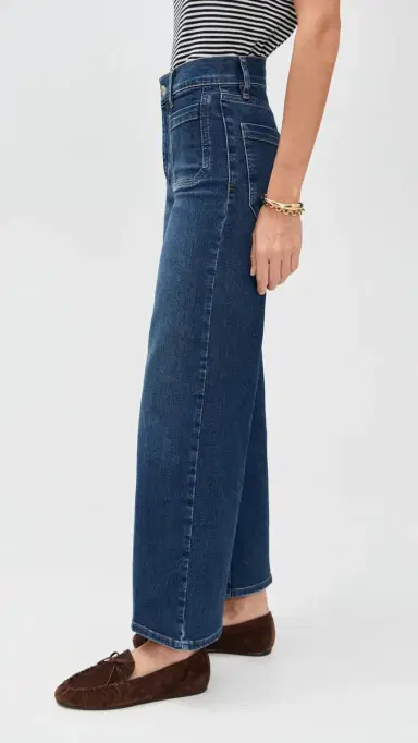 Frame Petite Le Pixie Slim Palazzo Modernist Pocket Jeans Savior | Thumbnail 4 Frame Petite Le Pixie Slim Palazzo Modernist Pocket Jeans Savior | Thumbnail 4