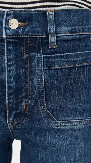 Frame Petite Le Pixie Slim Palazzo Modernist Pocket Jeans Savior | Thumbnail 6 Frame Petite Le Pixie Slim Palazzo Modernist Pocket Jeans Savior | Thumbnail 6