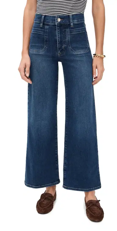 Frame Petite Le Pixie Slim Palazzo Modernist Pocket Jeans Savior | Thumbnail 1 Frame Petite Le Pixie Slim Palazzo Modernist Pocket Jeans Savior | Thumbnail 1