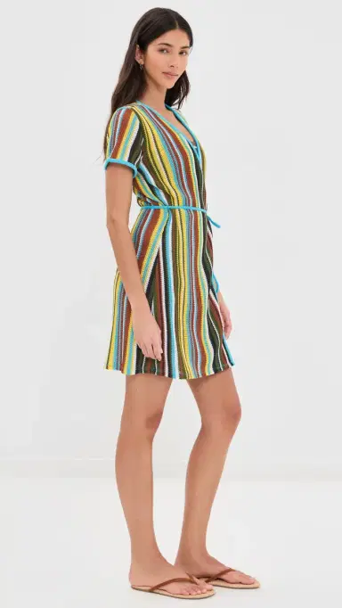 Staud Spritz Coverup Dress kate Stripe | Thumbnail 4 Staud Spritz Coverup Dress kate Stripe | Thumbnail 4
