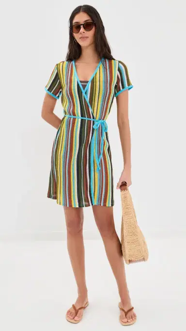 Staud Spritz Coverup Dress kate Stripe | Thumbnail 5 Staud Spritz Coverup Dress kate Stripe | Thumbnail 5