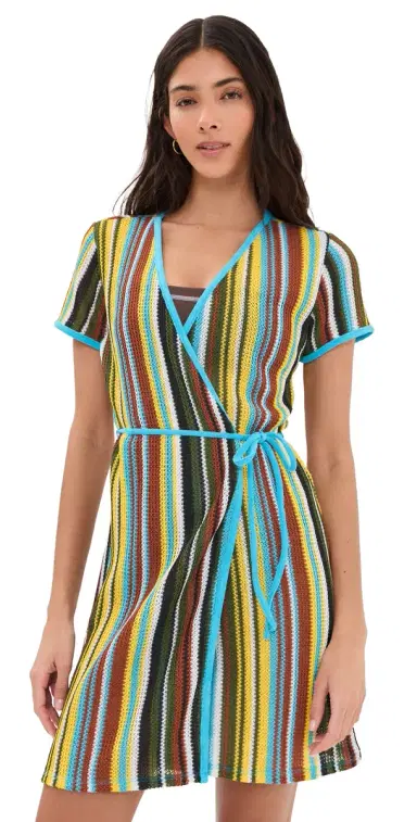 Staud Spritz Coverup Dress kate Stripe | Thumbnail 1 Staud Spritz Coverup Dress kate Stripe | Thumbnail 1