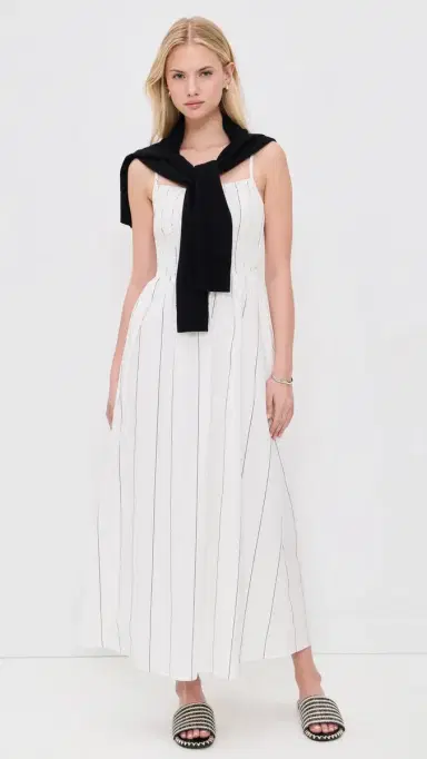 Z Supply Bayside Stripe Dress White S | Thumbnail 2 Z Supply Bayside Stripe Dress White S | Thumbnail 2
