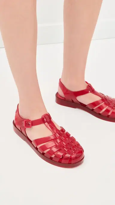 Melissa Possession Jelly Sandals Red 6 | Thumbnail 3 Melissa Possession Jelly Sandals Red 6 | Thumbnail 3