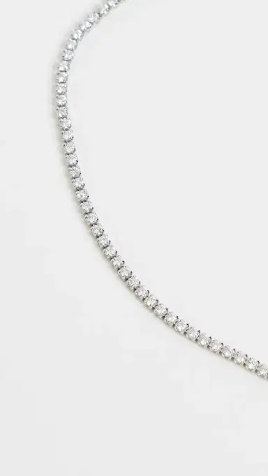 Shashi Micro Teeny Tiny Tennis Bracelet | Thumbnail 4
