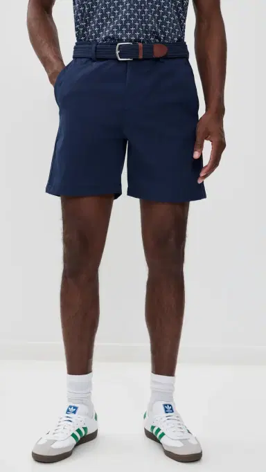 Adidas Golf Original Twist Weave Shorts 7 Night Indigo 34 | Thumbnail 2