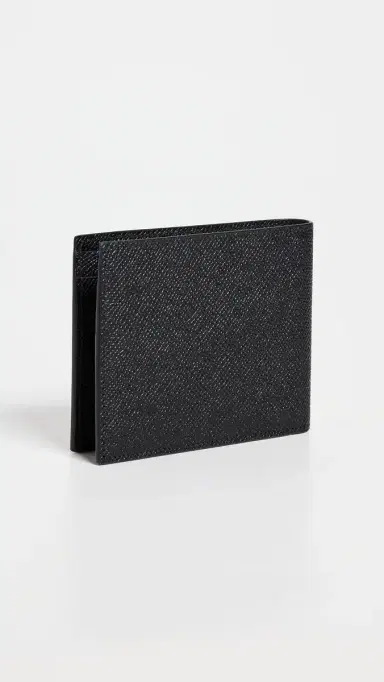 FERRAGAMO Micro Gancio 6CC Bifold Wallet Nero One Size | Thumbnail 3
