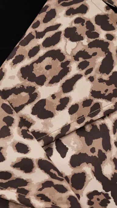 Save the Duck Tecla Trench Coat Leopard S | Thumbnail 6