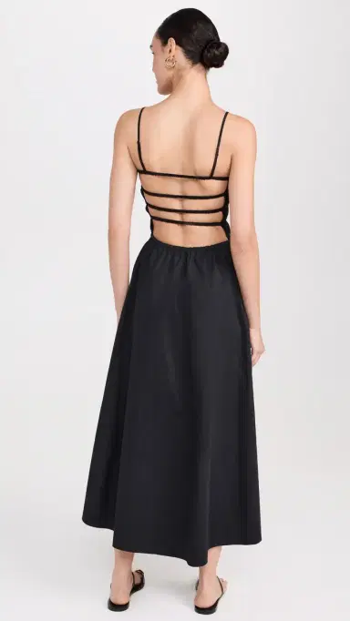 Solid & Striped The Delta Dress Blackout | Thumbnail 3 Solid & Striped The Delta Dress Blackout | Thumbnail 3