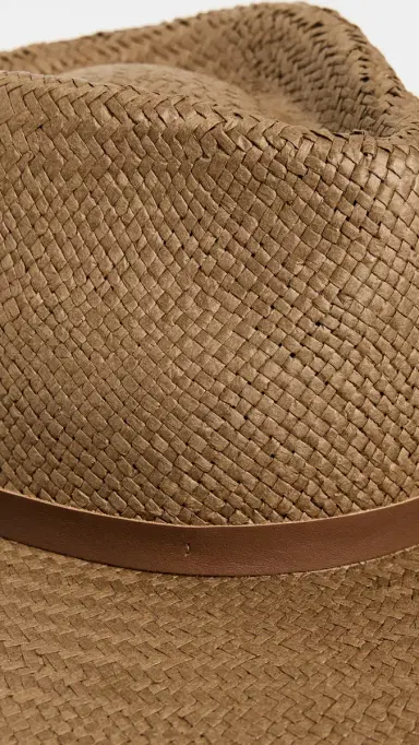 JANESSA LEONE Sherman Hat Brown M | Thumbnail 4