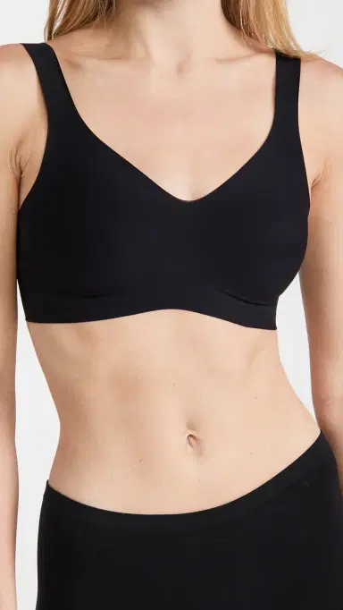 Commando Butter Soft Support Bralette Black | Thumbnail 2