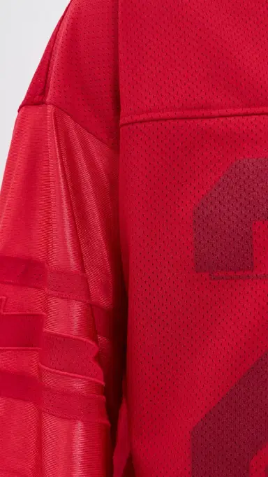 Rhude Lightning Football Jersey Red | Thumbnail 6 Rhude Lightning Football Jersey Red | Thumbnail 6